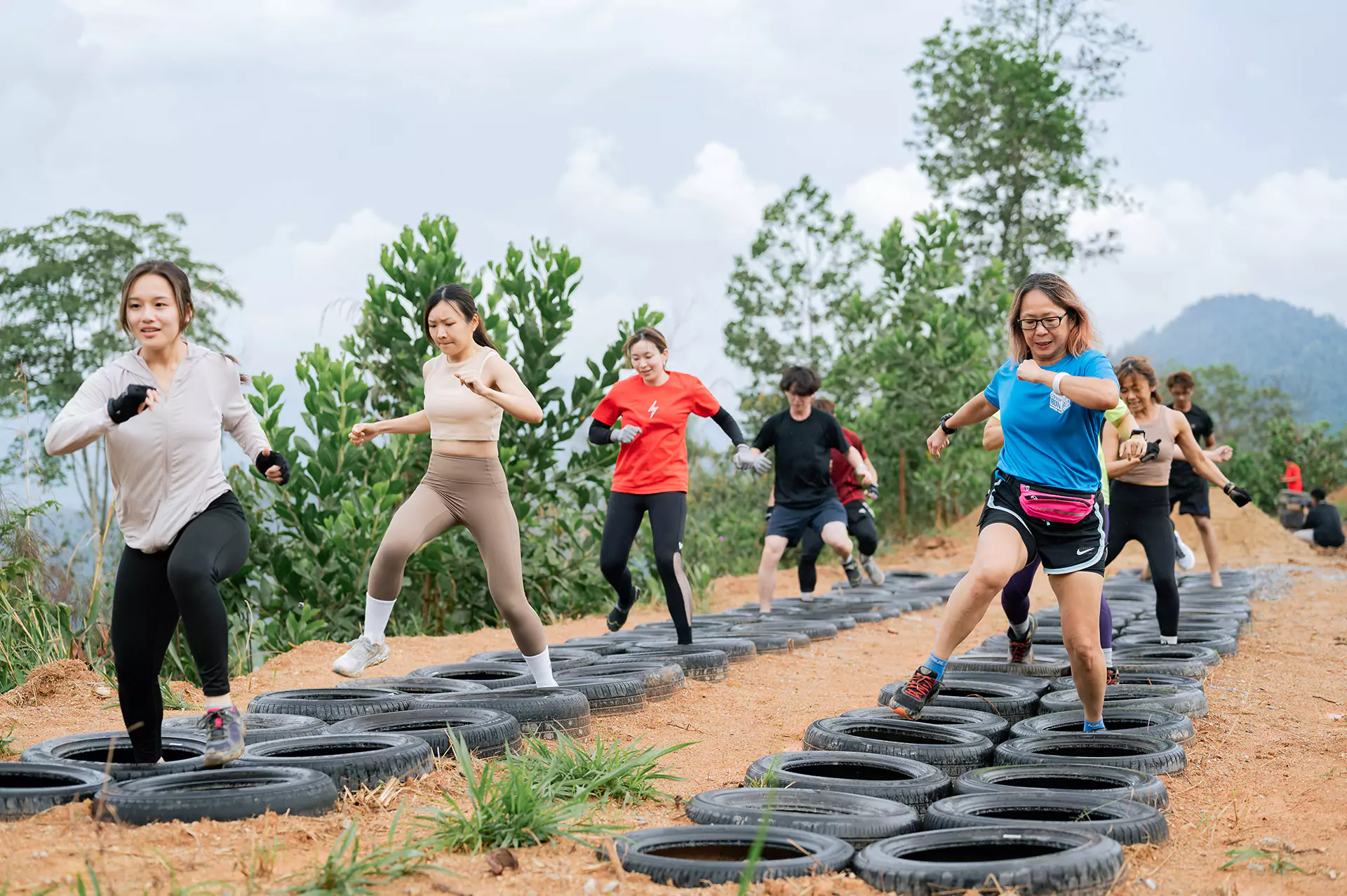 Baboon Obstacle Course